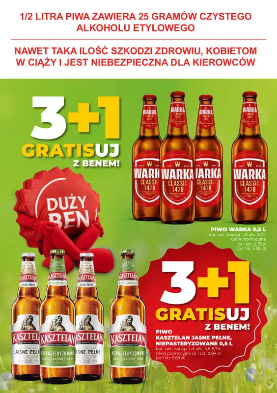 Duży Ben - gazetka promocyjna Gazetka piwna od środy 27.08 do wtorku 09.09 - strona 2