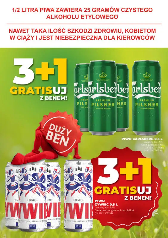 Duży Ben - gazetka promocyjna Gazetka piwna od środy 27.08 do wtorku 09.09 - strona 5