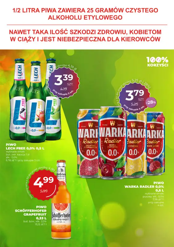 Duży Ben - gazetka promocyjna Gazetka piwna od środy 27.08 do wtorku 09.09 - strona 10