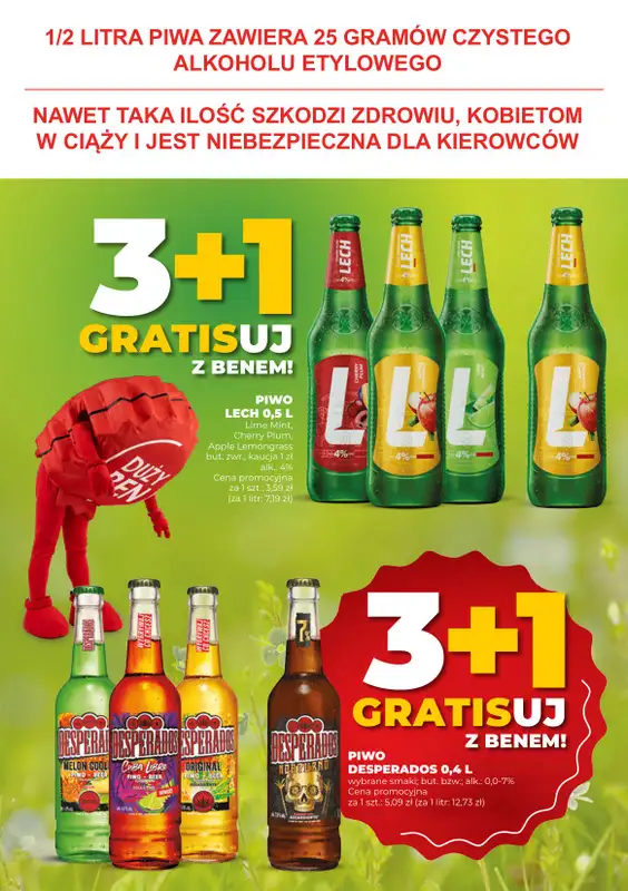 Duży Ben - gazetka promocyjna Gazetka piwna od środy 27.08 do wtorku 09.09 - strona 7