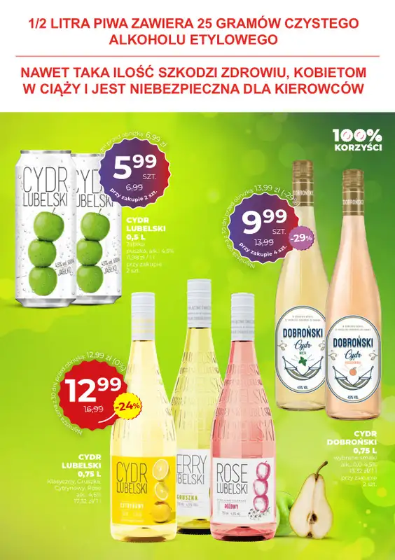 Duży Ben - gazetka promocyjna Gazetka piwna od środy 27.08 do wtorku 09.09 - strona 11
