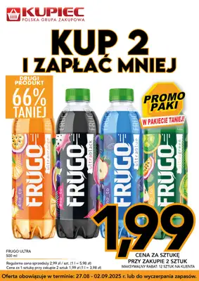 Kupiec - gazetka promocyjna Promopaki od środy 27.08 do wtorku 02.09 - strona 6