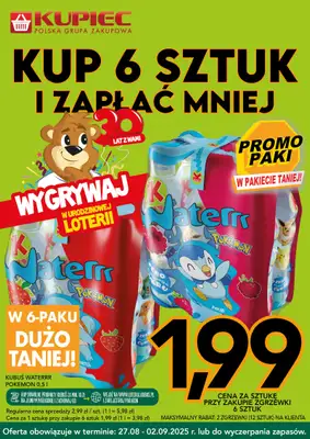 Kupiec - gazetka promocyjna Promopaki od środy 27.08 do wtorku 02.09 - strona 8