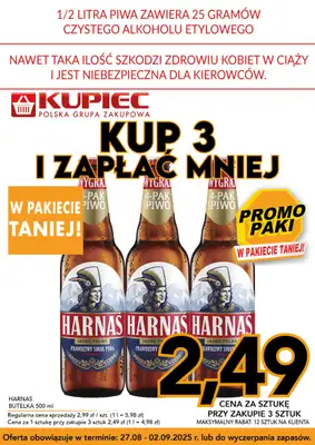 Kupiec - gazetka promocyjna Promopaki od środy 27.08 do wtorku 02.09 - strona 5