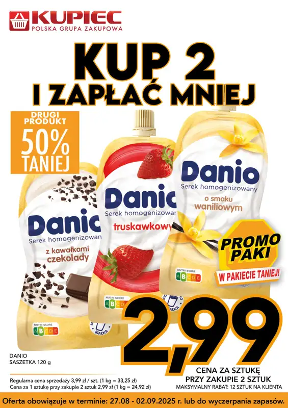 Kupiec - gazetka promocyjna Promopaki od środy 27.08 do wtorku 02.09 - strona 11