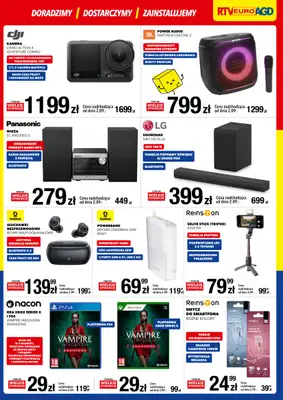 RTV EURO AGD - gazetka promocyjna WIELKIE OTWARCIE! WROCŁAW od soboty 30.08 do poniedziałku 01.09 - strona 3 RTV EURO AGD - gazetka promocyjna WIELKIE OTWARCIE! WROCŁAW od soboty 30.08 do poniedziałku 01.09 - strona 3