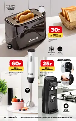 Netto - gazetka promocyjna Polanica Zdrój, ul. Zdrojowa 91D - otwarcie już w CZWARTEK 28.08 od czwartku 28.08 do niedzieli 31.08 - strona 10