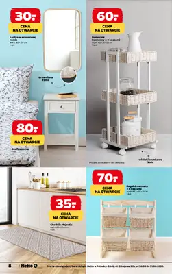 Netto - gazetka promocyjna Polanica Zdrój, ul. Zdrojowa 91D - otwarcie już w CZWARTEK 28.08 od czwartku 28.08 do niedzieli 31.08 - strona 8