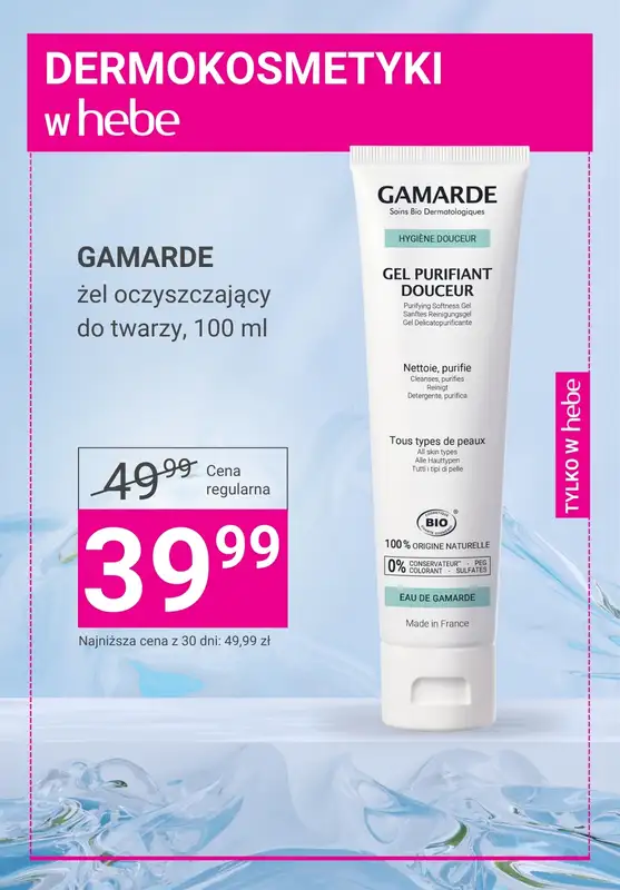 Hebe - gazetka promocyjna Niezbędnik pielęgnacyjny - DERMOKOSMETYKI od środy 27.08 do niedzieli 07.09 - strona 3