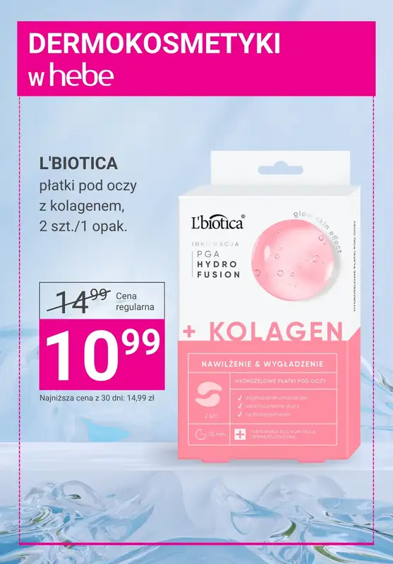 Hebe - gazetka promocyjna Niezbędnik pielęgnacyjny - DERMOKOSMETYKI od środy 27.08 do niedzieli 07.09 - strona 6