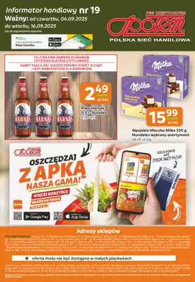 Społem Częstochowa - gazetka promocyjna Gazetka od czwartku 04.09 do wtorku 16.09 - strona 12