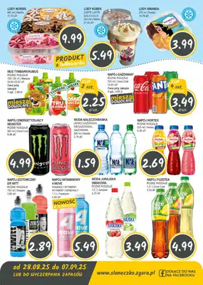 Słoneczko - gazetka promocyjna Gazetka od czwartku 28.08 do niedzieli 07.09 - strona 10 Słoneczko - gazetka promocyjna Gazetka od czwartku 28.08 do niedzieli 07.09 - strona 10