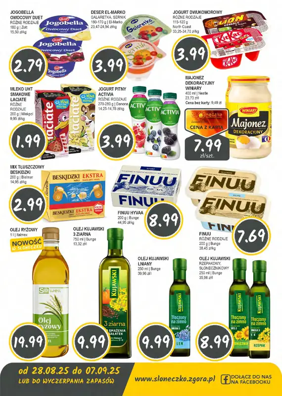 Słoneczko - gazetka promocyjna Gazetka od czwartku 28.08 do niedzieli 07.09 - strona 4