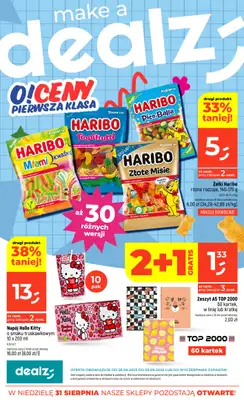 Dealz - gazetka promocyjna Gazetka od czwartku 28.08 do środy 03.09
