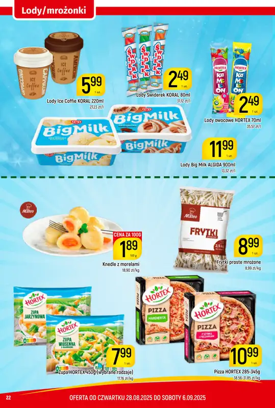 Delikatesy Piotruś Pan - gazetka promocyjna Gazetka od czwartku 28.08 do soboty 06.09 - strona 22