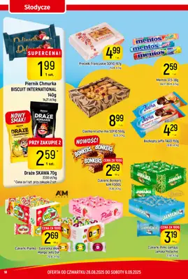 Delikatesy Piotruś Pan - gazetka promocyjna Gazetka od czwartku 28.08 do soboty 06.09 - strona 18