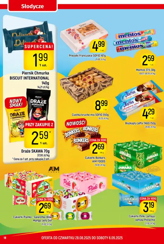 Delikatesy Piotruś Pan - gazetka promocyjna Gazetka od czwartku 28.08 do soboty 06.09 - strona 18