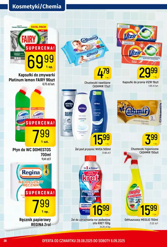 Delikatesy Piotruś Pan - gazetka promocyjna Gazetka od czwartku 28.08 do soboty 06.09 - strona 26