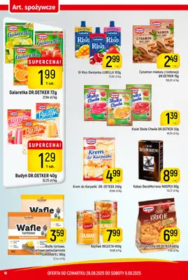 Delikatesy Piotruś Pan - gazetka promocyjna Gazetka od czwartku 28.08 do soboty 06.09 - strona 16