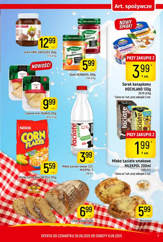 Delikatesy Piotruś Pan - gazetka promocyjna Gazetka od czwartku 28.08 do soboty 06.09 - strona 7