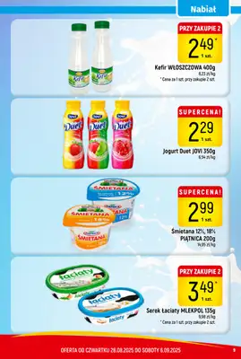 Delikatesy Piotruś Pan - gazetka promocyjna Gazetka od czwartku 28.08 do soboty 06.09 - strona 9