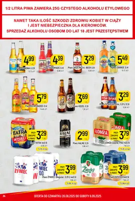 Delikatesy Piotruś Pan - gazetka promocyjna Gazetka od czwartku 28.08 do soboty 06.09 - strona 24