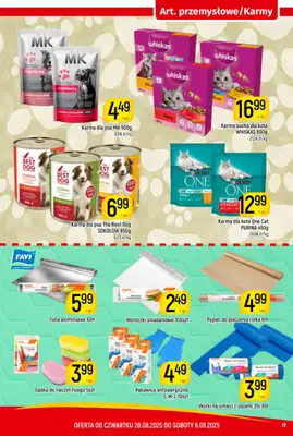 Delikatesy Piotruś Pan - gazetka promocyjna Gazetka od czwartku 28.08 do soboty 06.09 - strona 17