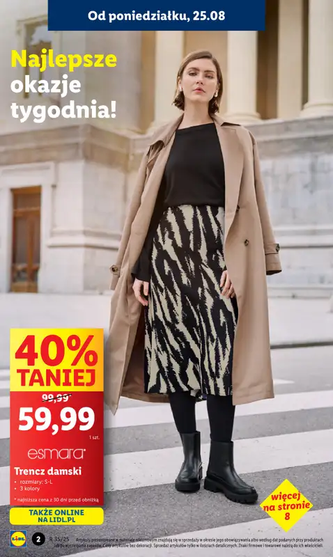 Lidl - gazetka promocyjna Katalog od poniedziałku 25.08 do niedzieli 31.08 - strona 2