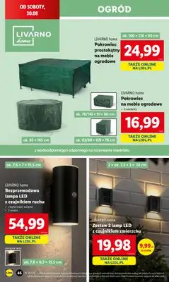 Lidl - gazetka promocyjna Katalog od poniedziałku 25.08 do niedzieli 31.08 - strona 52
