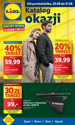 Lidl - gazetka promocyjna Katalog od poniedziałku 25.08 do niedzieli 31.08