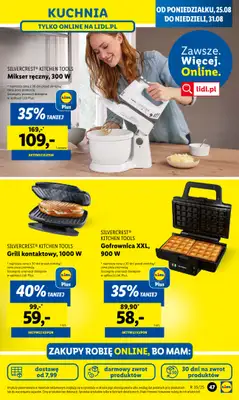 Lidl - gazetka promocyjna Katalog od poniedziałku 25.08 do niedzieli 31.08 - strona 55