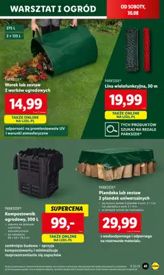 Lidl - gazetka promocyjna Katalog od poniedziałku 25.08 do niedzieli 31.08 - strona 47