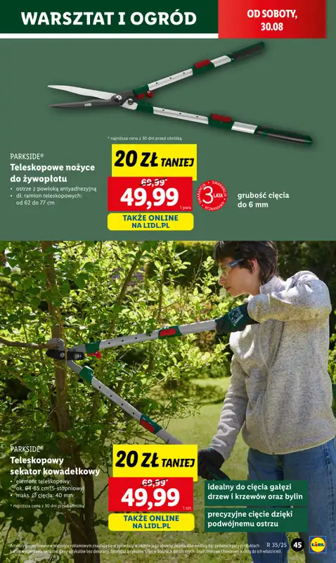 Lidl - gazetka promocyjna Katalog od poniedziałku 25.08 do niedzieli 31.08 - strona 51