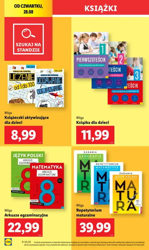 Lidl - gazetka promocyjna Katalog od poniedziałku 25.08 do niedzieli 31.08 - strona 28