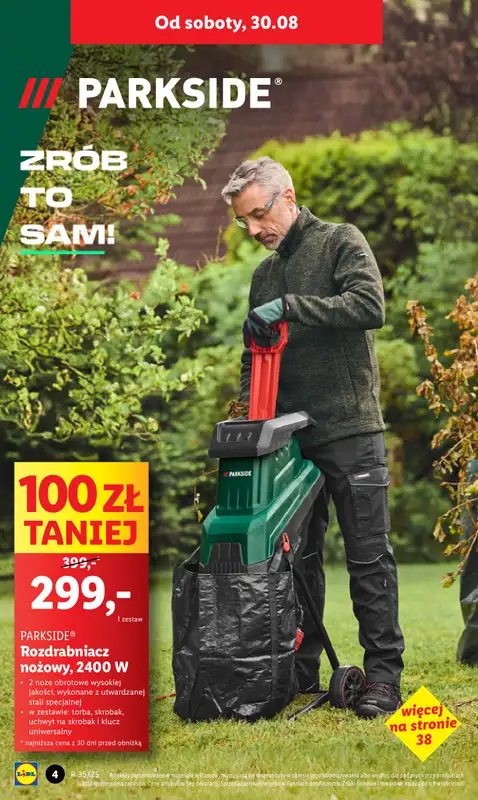 Lidl - gazetka promocyjna Katalog od poniedziałku 25.08 do niedzieli 31.08 - strona 4