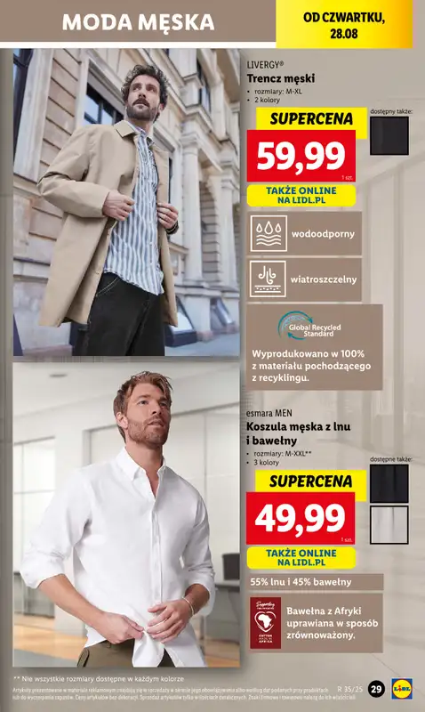 Lidl - gazetka promocyjna Katalog od poniedziałku 25.08 do niedzieli 31.08 - strona 33