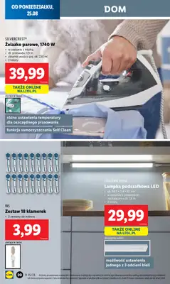 Lidl - gazetka promocyjna Katalog od poniedziałku 25.08 do niedzieli 31.08 - strona 22