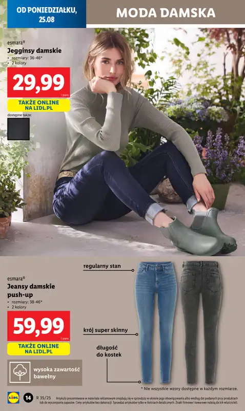 Lidl - gazetka promocyjna Katalog od poniedziałku 25.08 do niedzieli 31.08 - strona 14