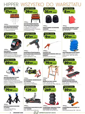 HIPPER.pl - gazetka promocyjna Gazetka od czwartku 28.08 do niedzieli 14.09 - strona 2 HIPPER.pl - gazetka promocyjna Gazetka od czwartku 28.08 do niedzieli 14.09 - strona 2