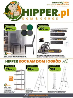 HIPPER.pl - gazetka promocyjna Gazetka od czwartku 28.08 do niedzieli 14.09 HIPPER.pl - gazetka promocyjna Gazetka od czwartku 28.08 do niedzieli 14.09