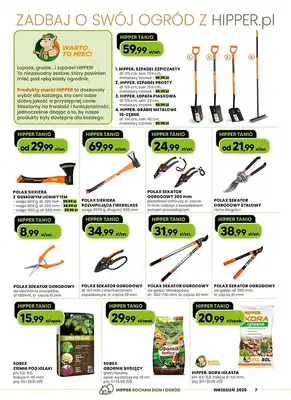 HIPPER.pl - gazetka promocyjna Gazetka od czwartku 28.08 do niedzieli 14.09 - strona 7 HIPPER.pl - gazetka promocyjna Gazetka od czwartku 28.08 do niedzieli 14.09 - strona 7