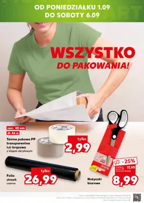 Kaufland - gazetka promocyjna Mocny Start od poniedziałku 01.09 do środy 03.09 - strona 20 Kaufland - gazetka promocyjna Mocny Start od poniedziałku 01.09 do środy 03.09 - strona 20