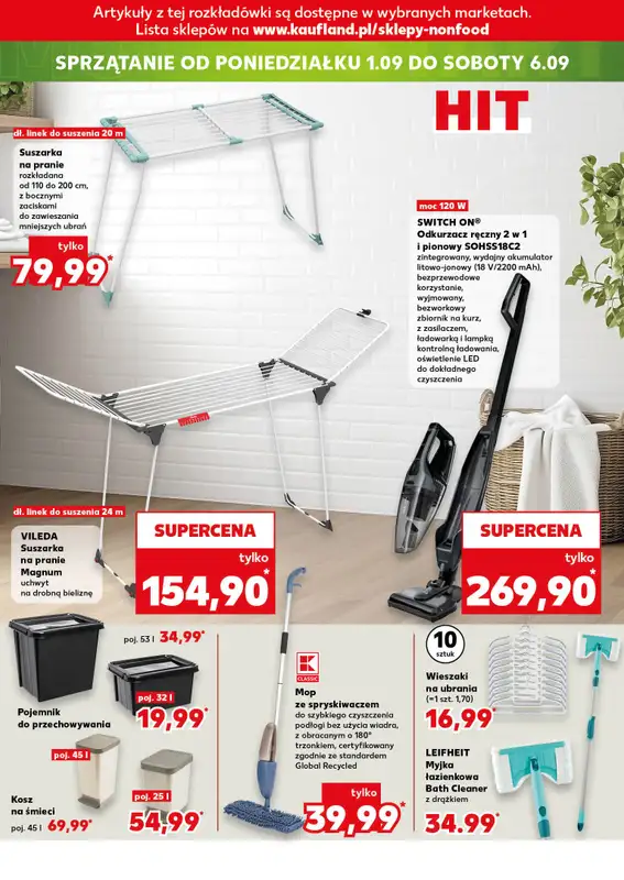 Kaufland - gazetka promocyjna Mocny Start od poniedziałku 01.09 do środy 03.09 - strona 18