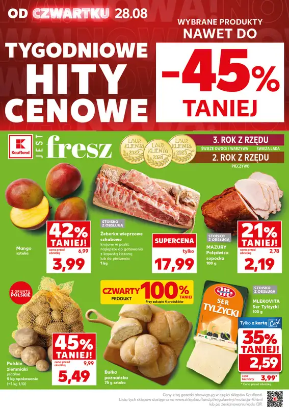 Kaufland - gazetka promocyjna Mocny Start od poniedziałku 01.09 do środy 03.09 - strona 6