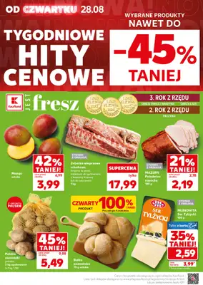 Kaufland - gazetka promocyjna Mocny Start od poniedziałku 01.09 do środy 03.09 - strona 6 Kaufland - gazetka promocyjna Mocny Start od poniedziałku 01.09 do środy 03.09 - strona 6