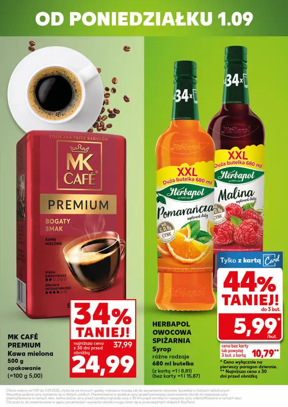 Kaufland - gazetka promocyjna Mocny Start od poniedziałku 01.09 do środy 03.09 - strona 3