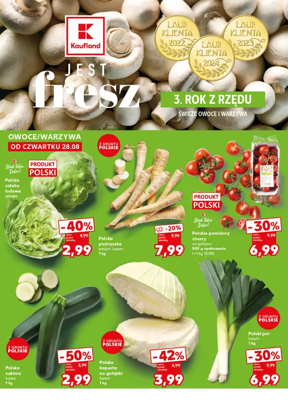 Kaufland - gazetka promocyjna Mocny Start od poniedziałku 01.09 do środy 03.09 - strona 12