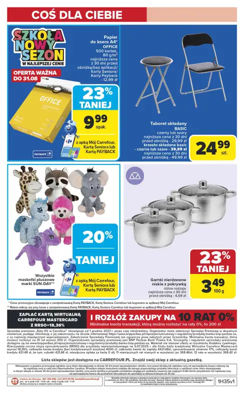 Carrefour - gazetka promocyjna Gazetka Łap super okazje od czwartku od czwartku 28.08 do środy 10.09 - strona 16