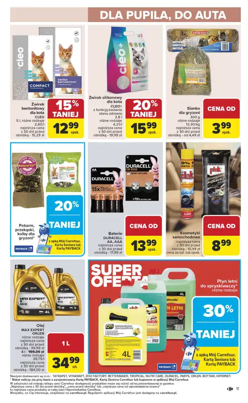 Carrefour - gazetka promocyjna Gazetka Łap super okazje od czwartku od czwartku 28.08 do środy 10.09 - strona 11