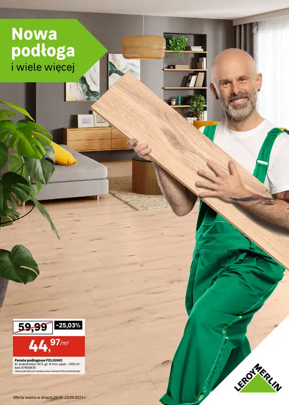 Leroy Merlin - gazetka promocyjna Gazetka od piątku 29.08 do wtorku 23.09